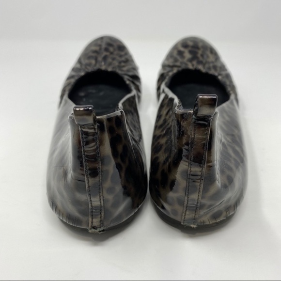 J Crew Animal Print Leopard Flats Size 8.5 - Picture 6 of 8